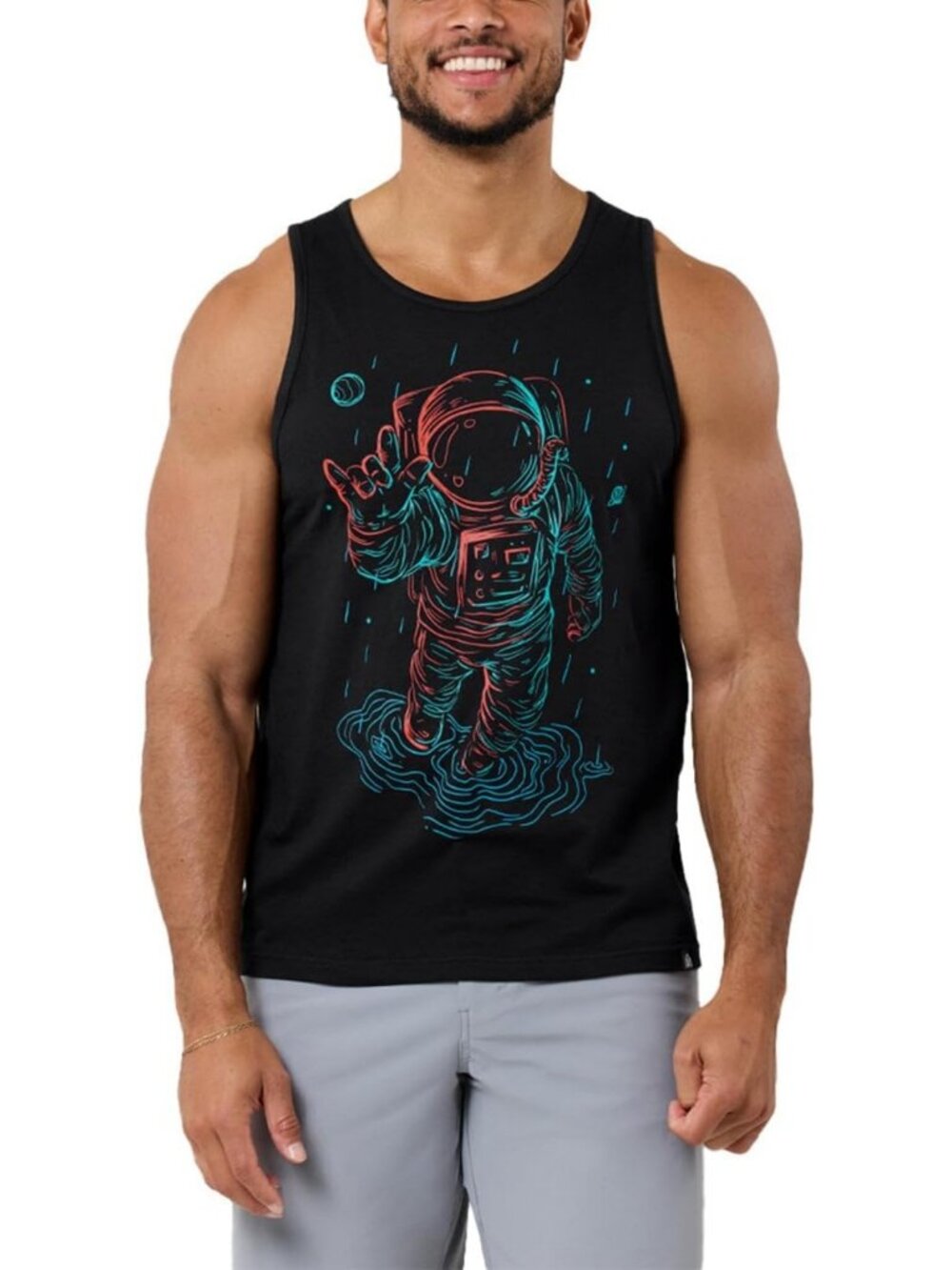 Cool Summer Graphic Tank Tops for Men | Beach Muscle Tanks S-2XL, Casual Style